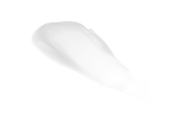 Sample of cream isolated on white. Cosmetic product