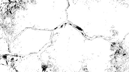 Black and white grunge ink paint splatter texture border frame design. Black and white abstract grunge ink splash pattern texture design element with a vintage dirty border. 