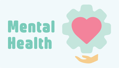 Positive thinking, mental health, love, happy, psychotherapy, help, well-being, mind, anxiety, depression. Emotional state, care, medical therapies, prevention, treatment. Set, icon collection, vector