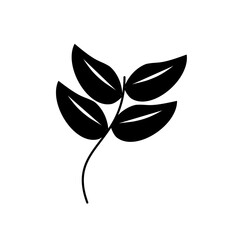 Obraz premium Green leaf icons