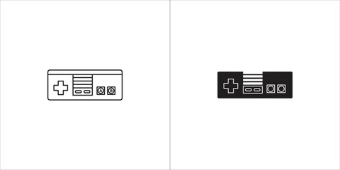 Game controller icon, a device used to control video games