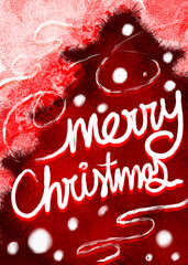 Merry Christmas, Greeting Card Design