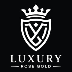 Luxury Royal Emblem Logo Template for Branding