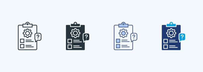 Testing Scenario Icon Multiple Style