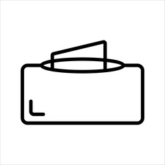 tissue box icon