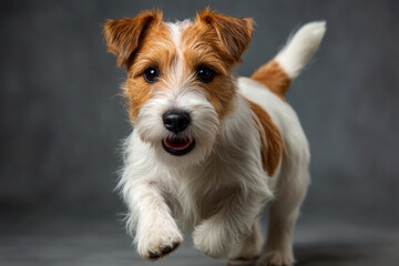 Cute lovely jack russell dog
