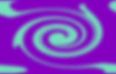 Purple and teal swirling abstract background with fluid spiral shapes perfect for digital art and design