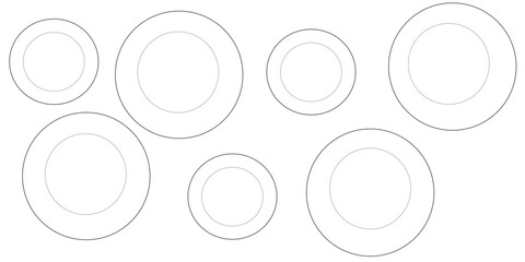 Abstract background with circle white abstract geometric background with soft light white paper circles in design. Vector illustration design for presentation, banner, cover, poster, texture.