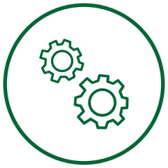 Risk Management Icon element