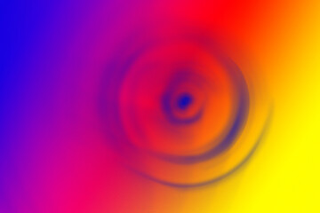Vibrant gradient swirl abstract background with blue purple pink orange and yellow colors
