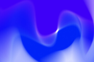 Abstract flowing blue and purple gradient background with soft light effects