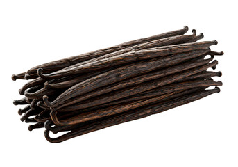 Rich vanilla beans ready for baking and culinary delights