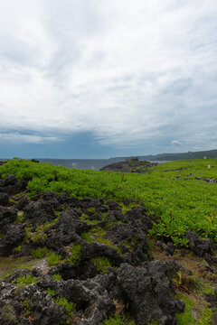Paysage de Cape Hedo &agrave; Okinawa au Japon