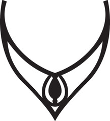 Vector illustration of a diamond heart symbol for love, romance, or Valentine's Day design concept