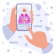 Retired people Father's day Mobile service Call