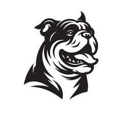 Black and White Bulldog Silhouette Vector

Minimal Bulldog Head Outline Illustration

Vintage Bulldog Silhouette Logo Design