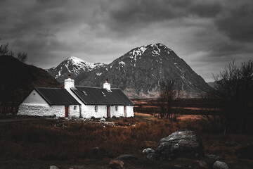 Blackrock Cottage and Buachaille Etive Mor