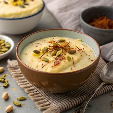 Traditional Bengali Doodh Puli Pitha in Milk