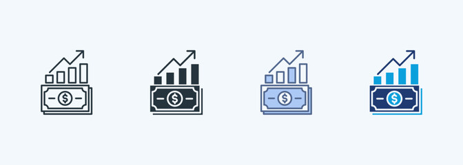 Profitability Multiple Style Icon Collection