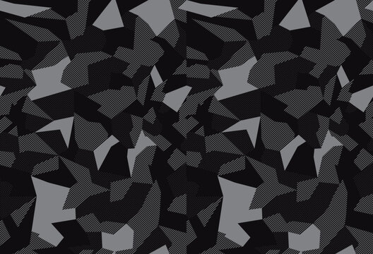 Seamless geometric  camouflage abstract pattern, Military Camouflage pattern design element for Army background, printing clothes, fabrics, sport t-shirts jersey, AOP baground pattern