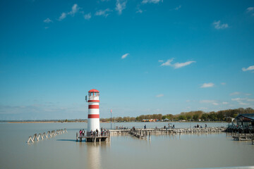 Leuchtturm Podersdorf am Neusiedlersee