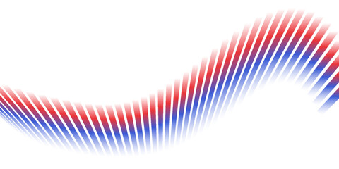 Cover Design of Abstract Wave Gradient Line Art