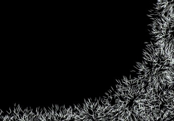 black and white christmas background
