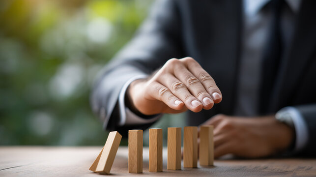 Risk management assessment concept visualization business risk analysis danger threat identification risk aversion strategy corporate safety planning financial security