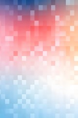 Fototapeta premium Seamless pattern background of a colorful mosaic of tiles or pixels with different shades, geometric abstract illustration backdrop