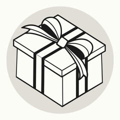 white gift box
