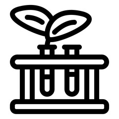 Test tube icon