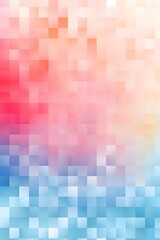 Fototapeta premium Seamless pattern background of a colorful mosaic of tiles or pixels with different shades, geometric abstract illustration backdrop