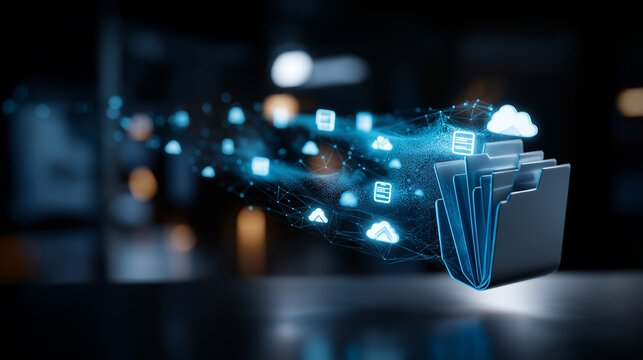 Document Management System DMS digital platform enterprise resource planning ERP interface workflow sharing automation digital asset content management online backup document