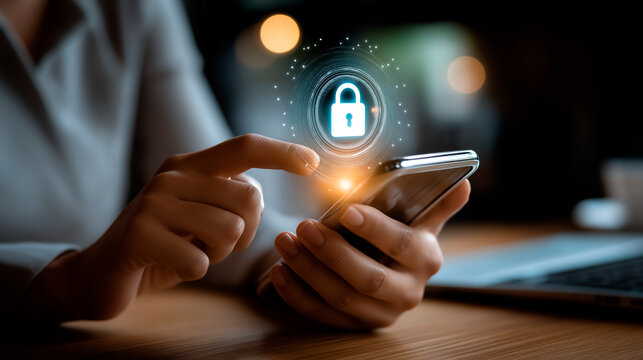 Cyber security login authentication concept user identification interface information security encryption secure internet access protection cybersecurity system personal data