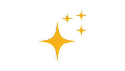 Golden sparkle star icon with glowing shine and elegant style. Bright luxury glow vector design for app, UI, web, decoration, achievement, celebration, and premium brand graphics.