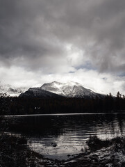 Slovakia, High Tatras, Vysok&eacute; Tatry, hills, landscape, lake