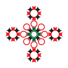 vector illustration of an abstract background