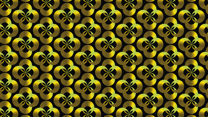 golden seamless pattern