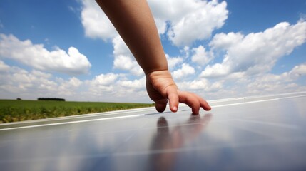 energy, sun, electricity, power, solar, green, photovoltaic, ecology, cell, technology, alternative, renewable, environment, blue, isolated, clean, sunlight, solar panel, generator, environmental, sky