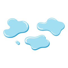 water splash vector illustration