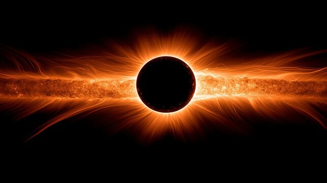Solar eclipse reveals sun's corona in stunning display, captivating viewers across the sky