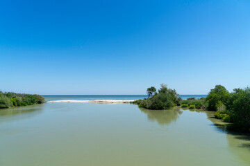Italy, Abruzzo , Trabucchi Adriatico