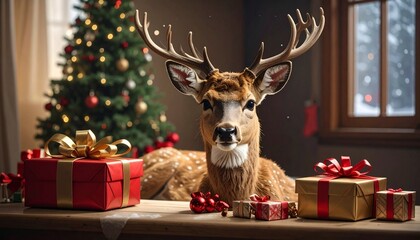 Reindeer Reverie: Cozy Christmas Magic