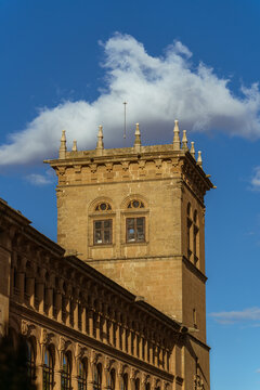Palace of Los Condes de Gomara in Soria, Spain.