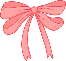 Ribbon Bow with Tails