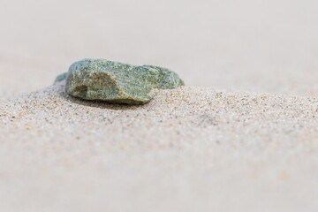 stone on sand
