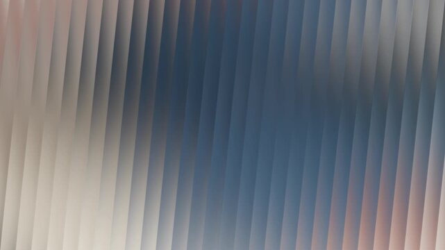 Abstract background with vertical stripes in gradient shades of blue and beige