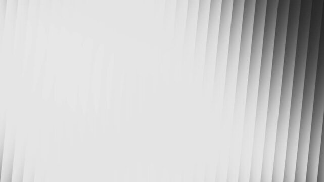 Abstract background with vertical white blinds casting subtle shadows