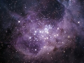 Luminous Star Cluster Nebula Cosmic Dust Cloud Formation Deep Space Galaxy Imagery Astrophotography Stellar Nursery Universe Wonders Dark Sky