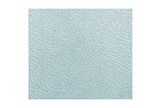 Light blue artificial leather texture background on transparent, displaying a detailed surface pattern - Powered by Adobe